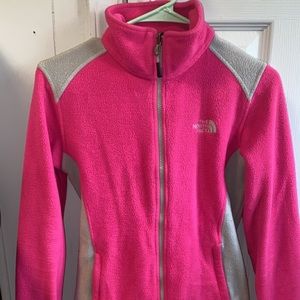 Small pink and grey northface